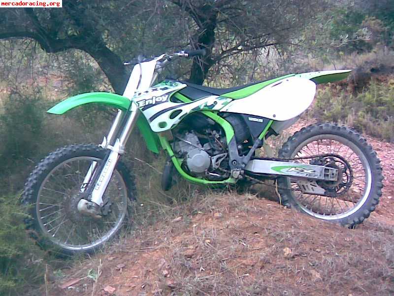 Kawasaki kx de 125 del año 2000 