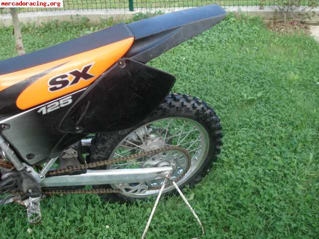 Se vende o cambia ktm sx 125 