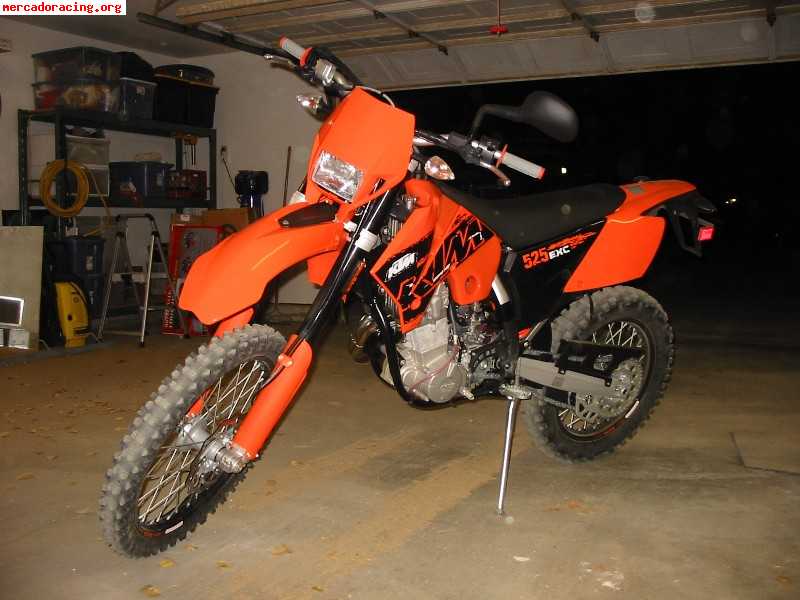 Se vende o se cambia ktm 525 exc enduo