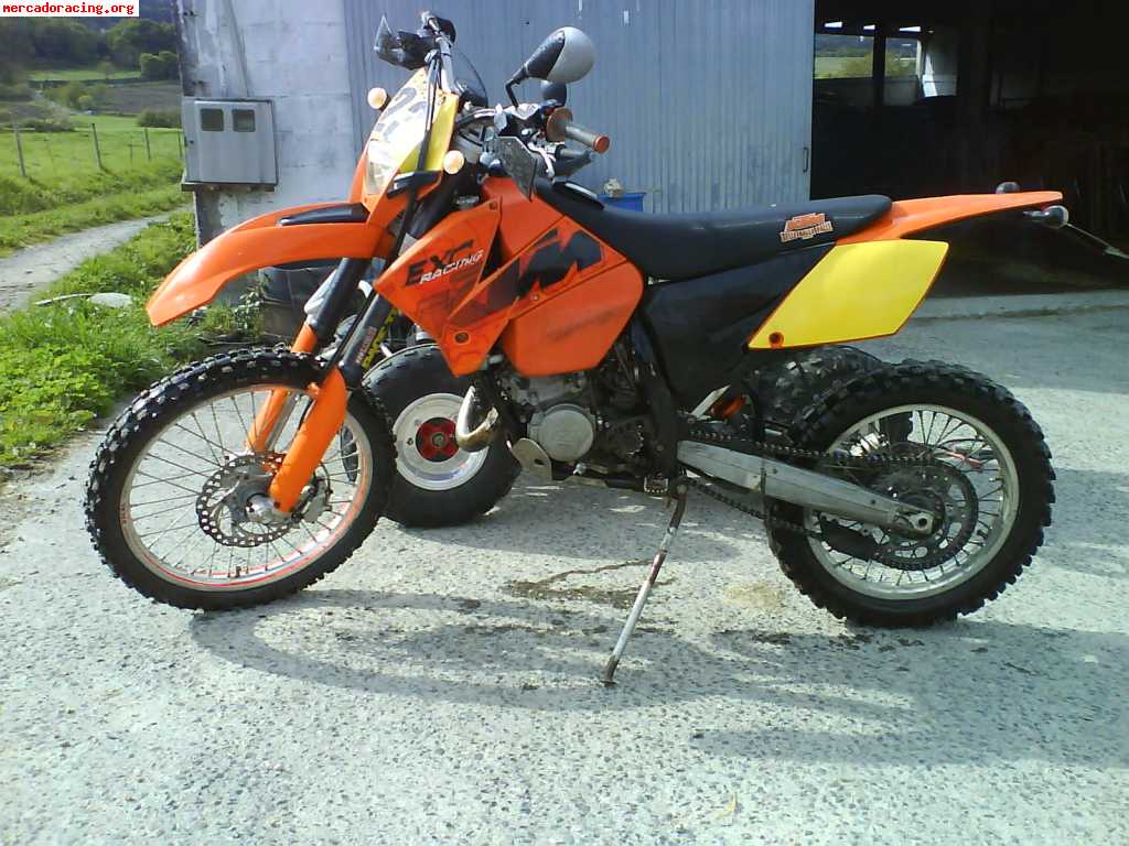 Ktm 125 exc del 2006 se escuchan ofertas i posibles cambios