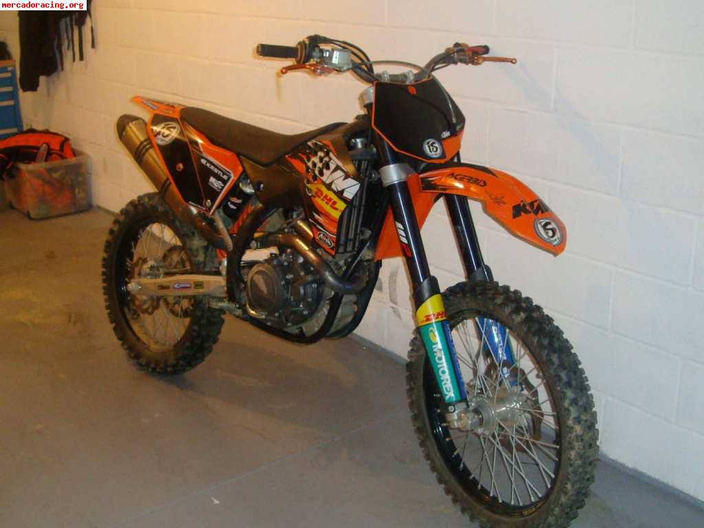 Vendo ktm 450 sxf acrapovic!!!