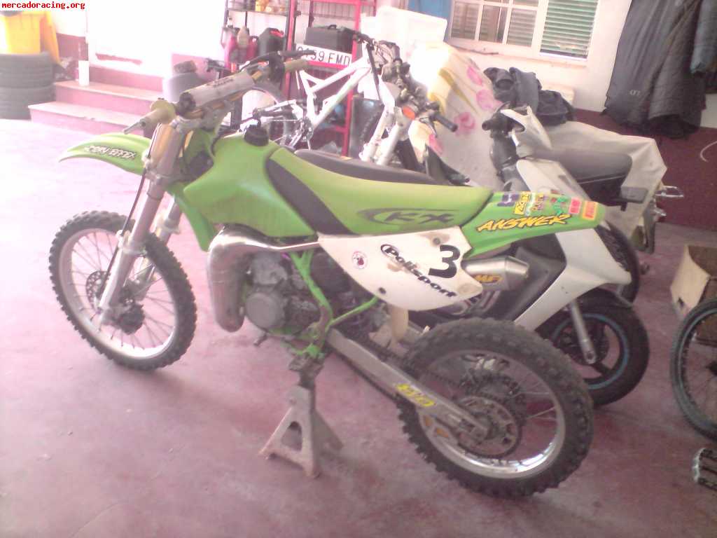 Vendo kawasaky kx 80 año 2000