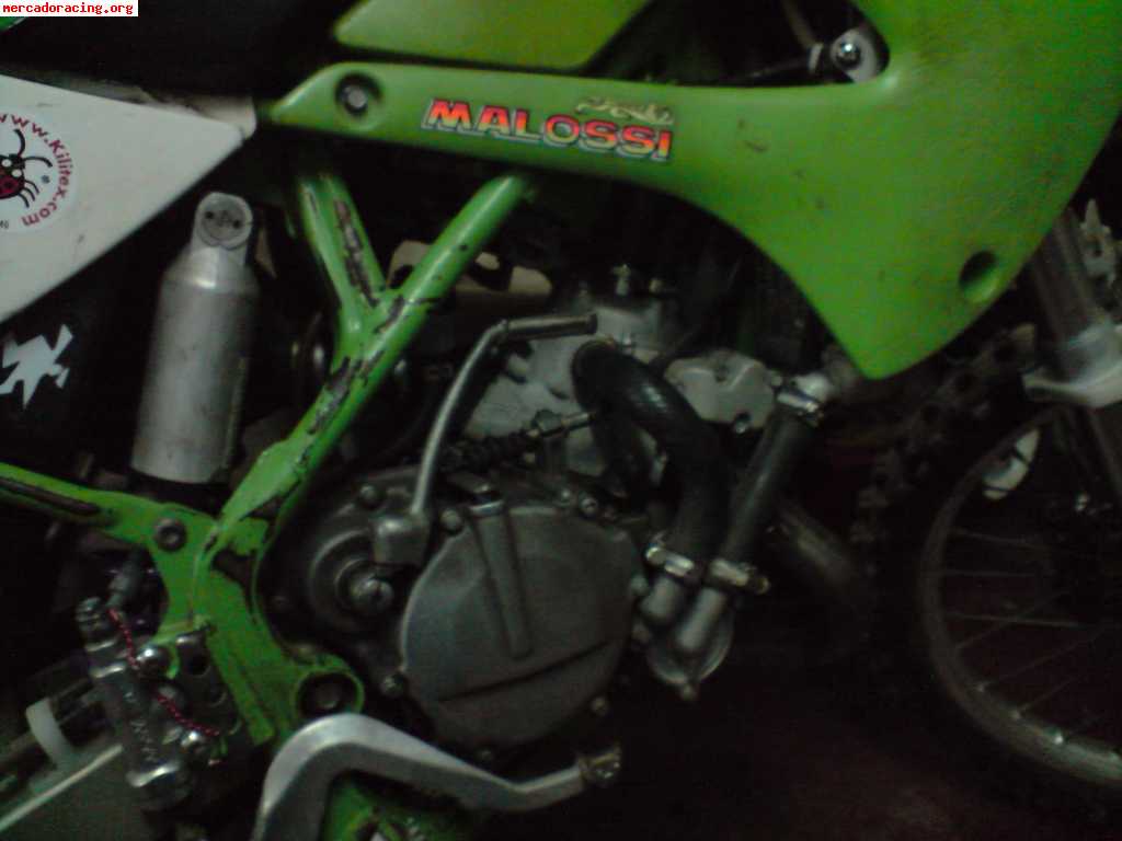 Vendo kawasaky kx 80 año 2000