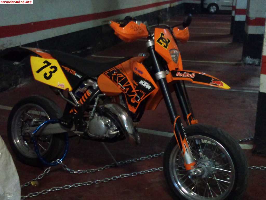 Ktm supermotard 4000e de preparacion!!