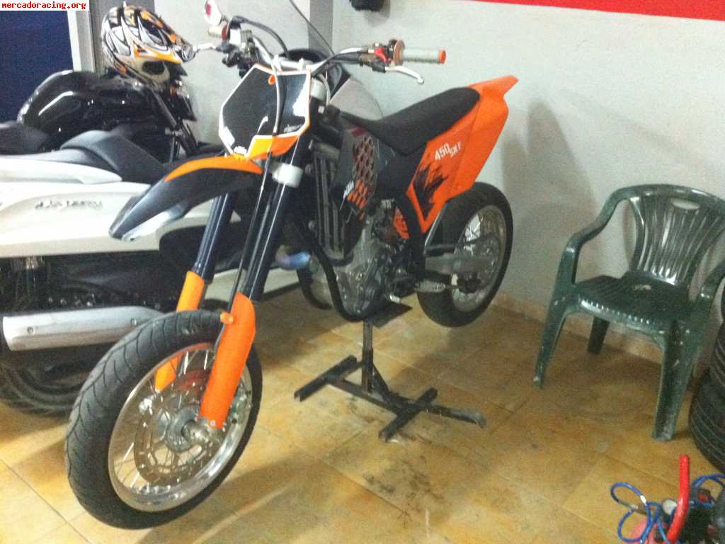 Ktm 450  del 2010 con 100km!