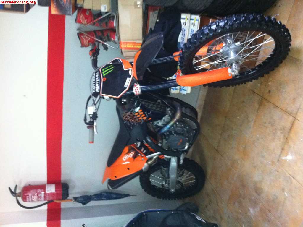 Ktm 450  del 2010 con 100km!