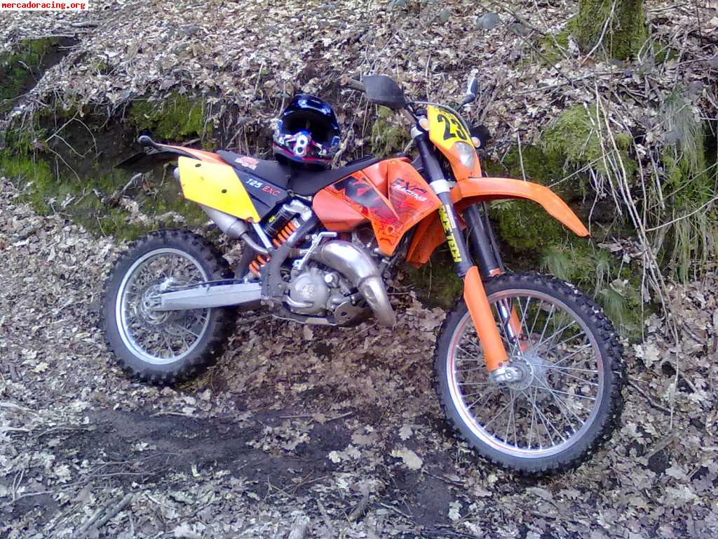 Ktm 125 exc se vende o se cambia