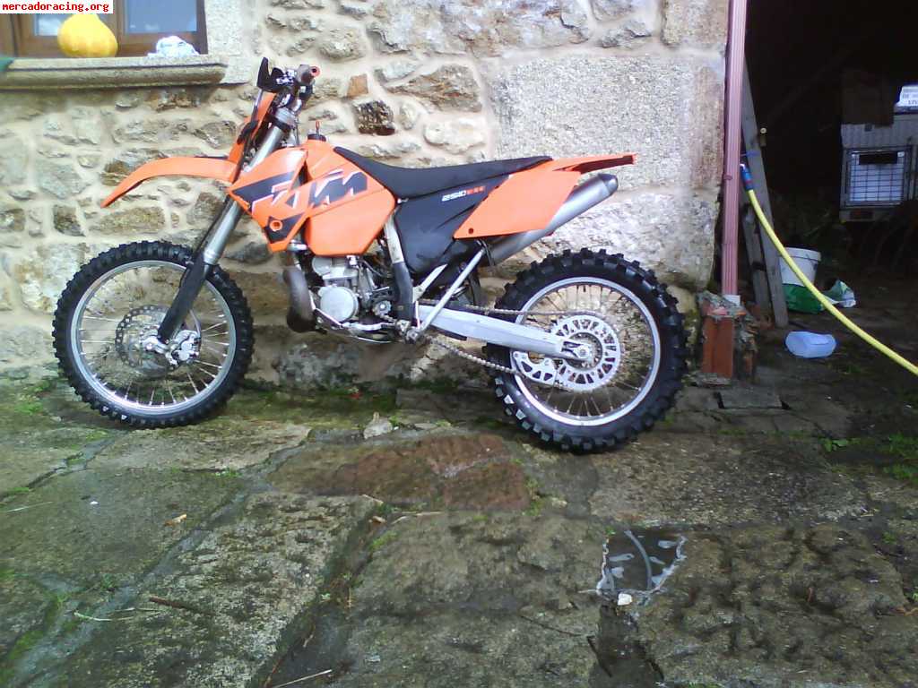 Ktm 250 exc 2005 acepto cambio 