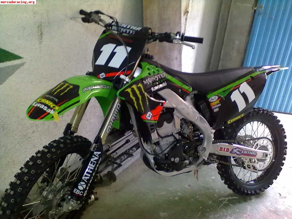 Vendo kawasaki kx250f 