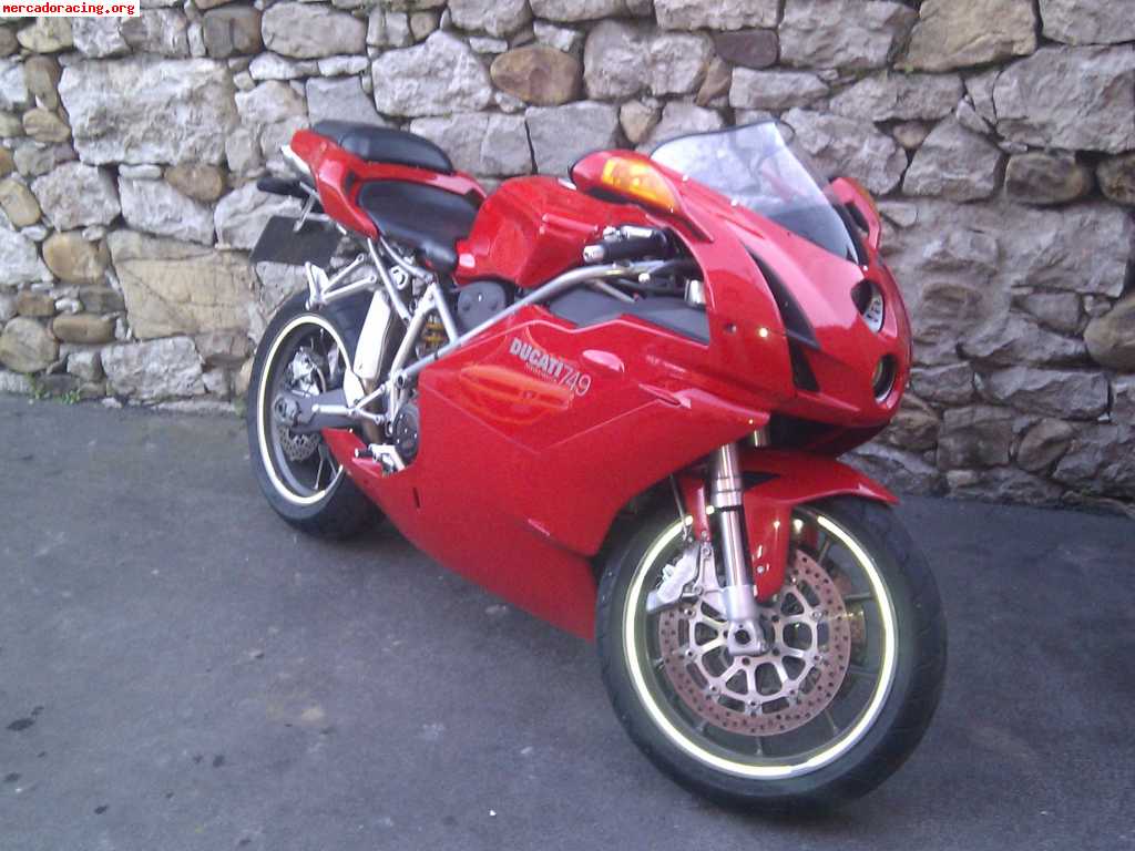 Ducati 749 biposto limitada en papeles  nueva  04 