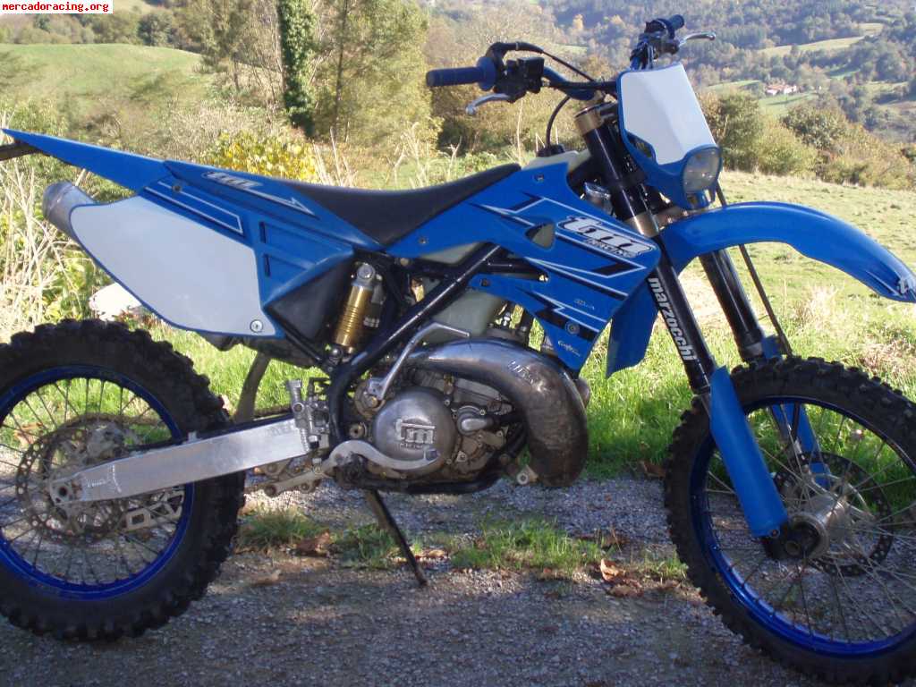 Se vende moto tm 250 2t.