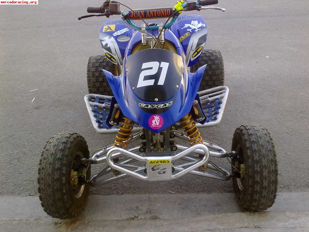 Se vende o de cambia quad gas gas