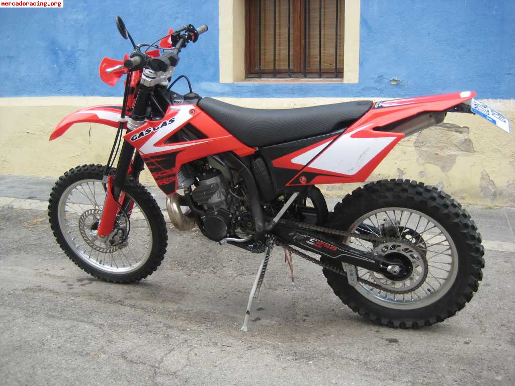 Se vende gas gas ec250 año 2008