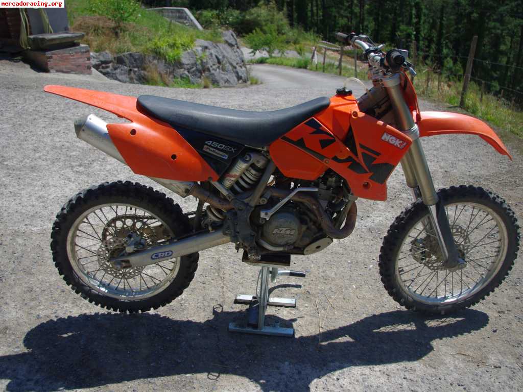  se vende o se cambia por quad ktm 450 sx 2003