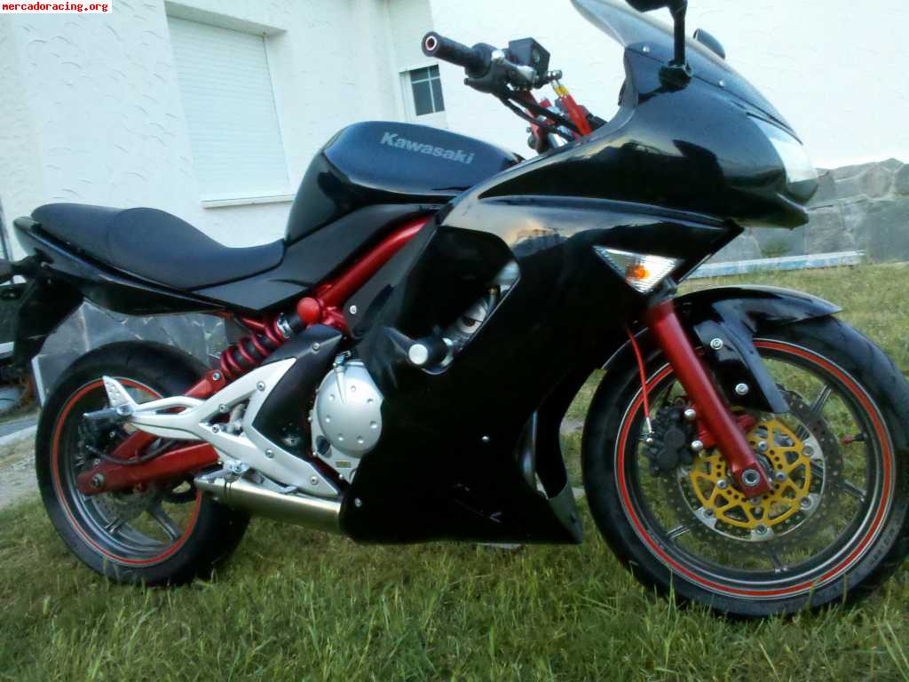 Vendo kawasaki er-6f o cambio