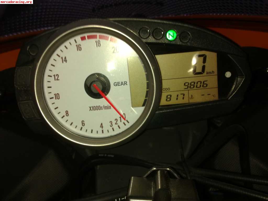 Se vende kawasaki ninja zx-6r seminueva 9500km 5500€!!!