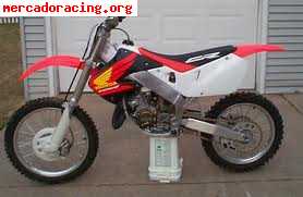 Se vende cre 125 de cross matriculada