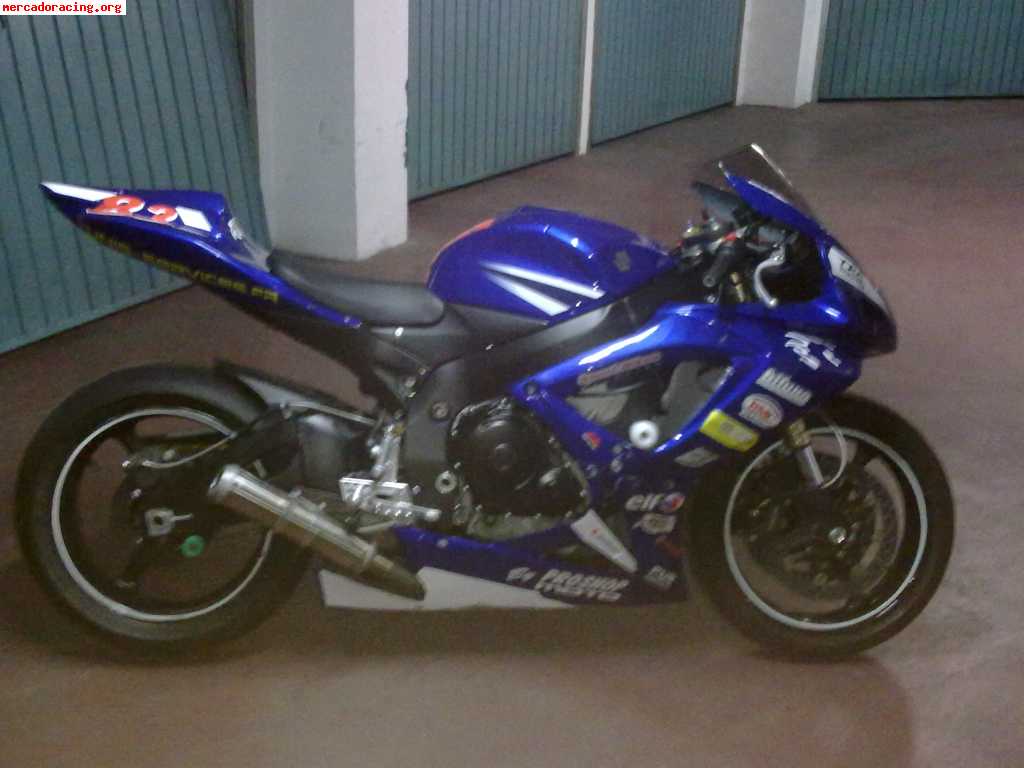 Se vende suzuki gsxr 750 2007