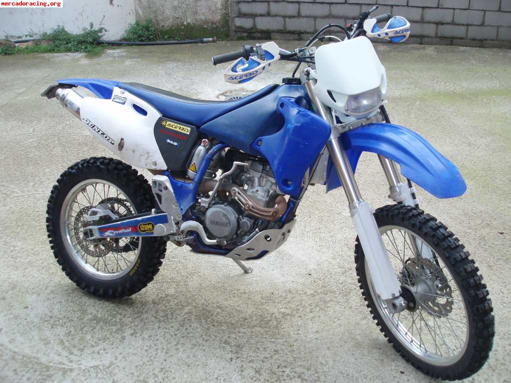 Vendo yamaha wr 250 del 2002