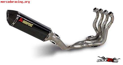 Akrapovic gsxr 600 / 750  k6 / k7