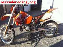 Vendo ktm 200 sx cross año 2005