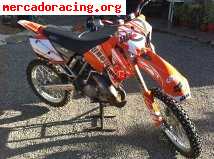 Vendo ktm 200 sx cross año 2005