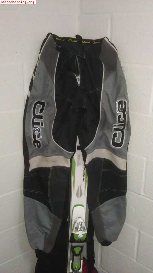 Vendo equipacion para cross o quad, pantalon xl, botas hebo 