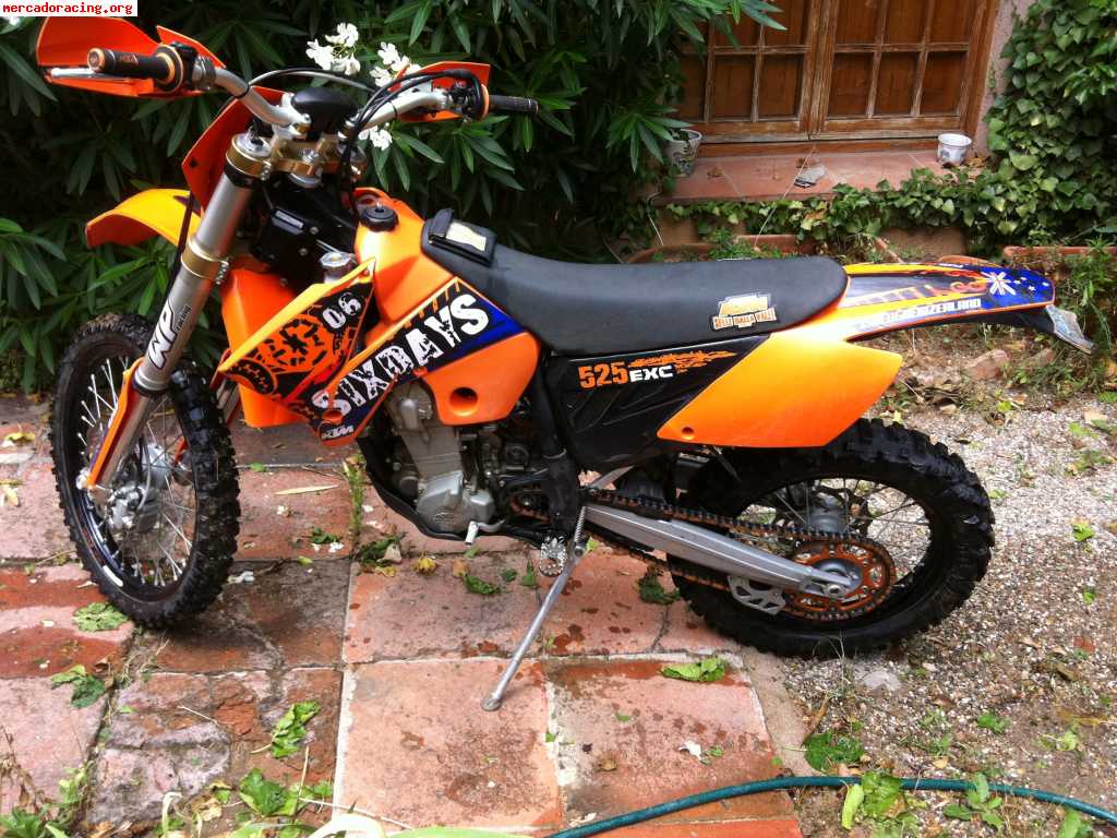 Ktm 525 exc sixdays 06