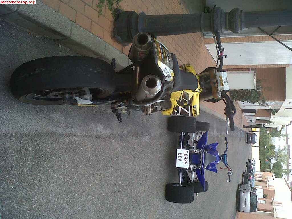 Supermotard yamaha yz 450 