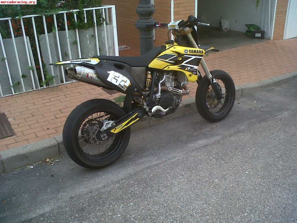 Supermotard yamaha yz 450 