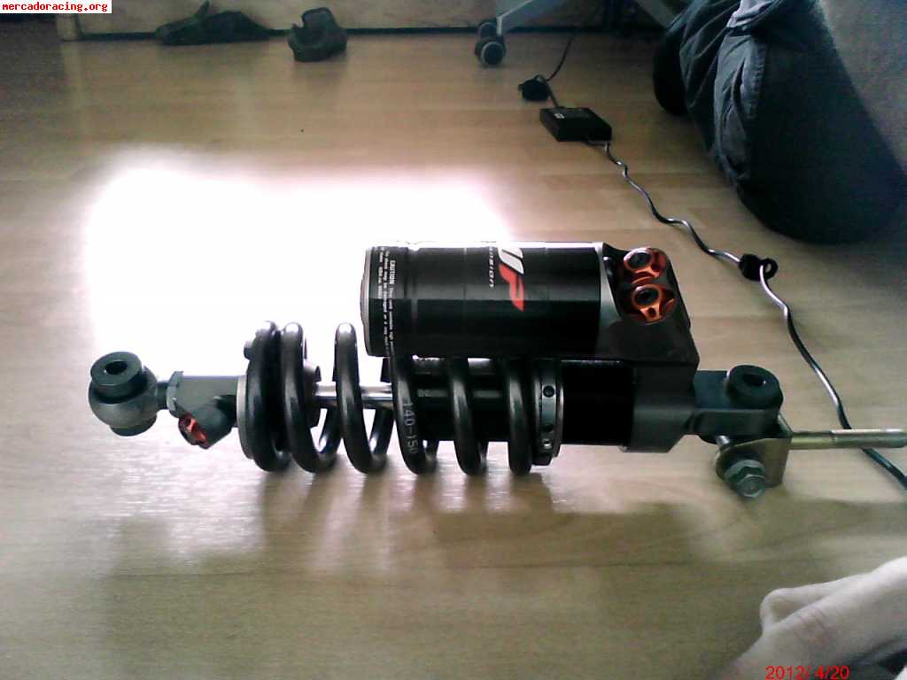 Amortiguador trasero wp para honda cbr 600 f