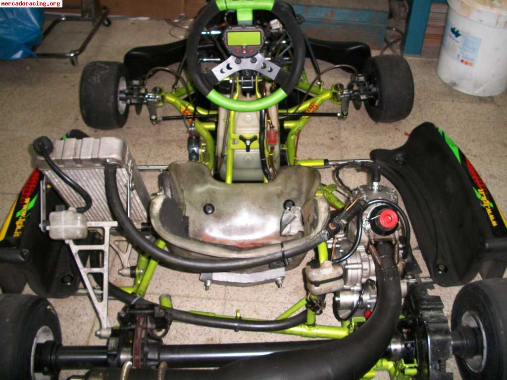 Cambio kart 125 del 2010 con frenos delanteros por moto de c