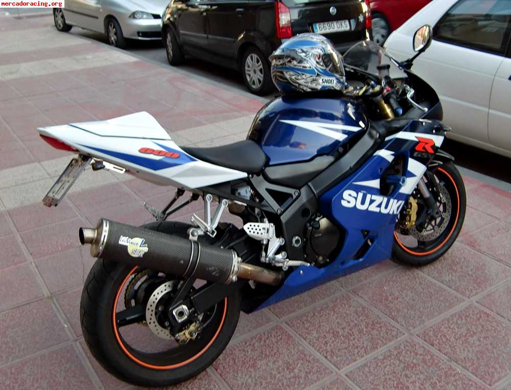 Cambio por coche gsxr 600 k4