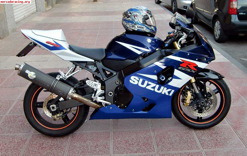 Cambio por coche gsxr 600 k4