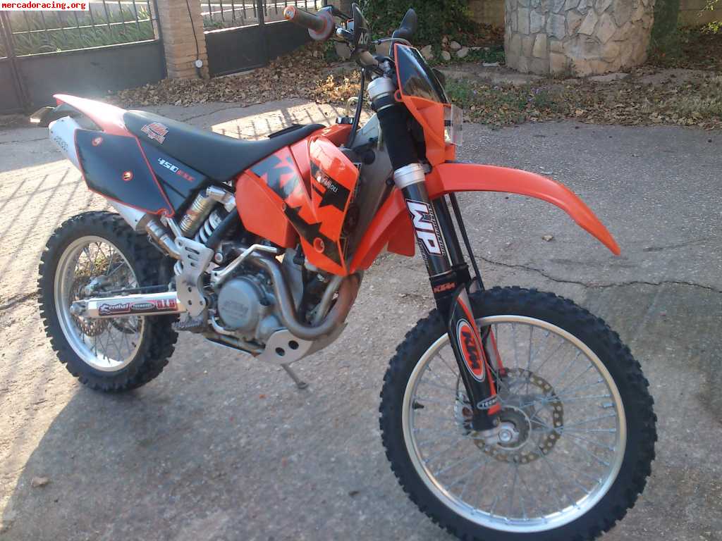 Vendo ktm 450 exc racing
