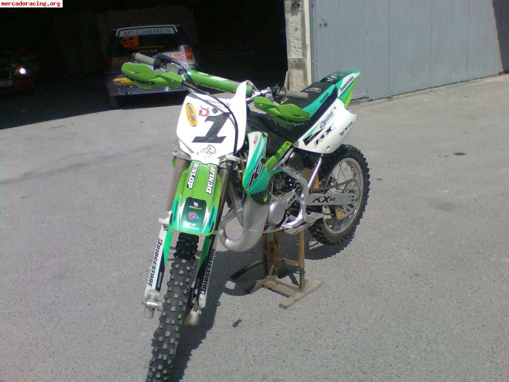 Se vende o se cambia kawasaki kx 85  07