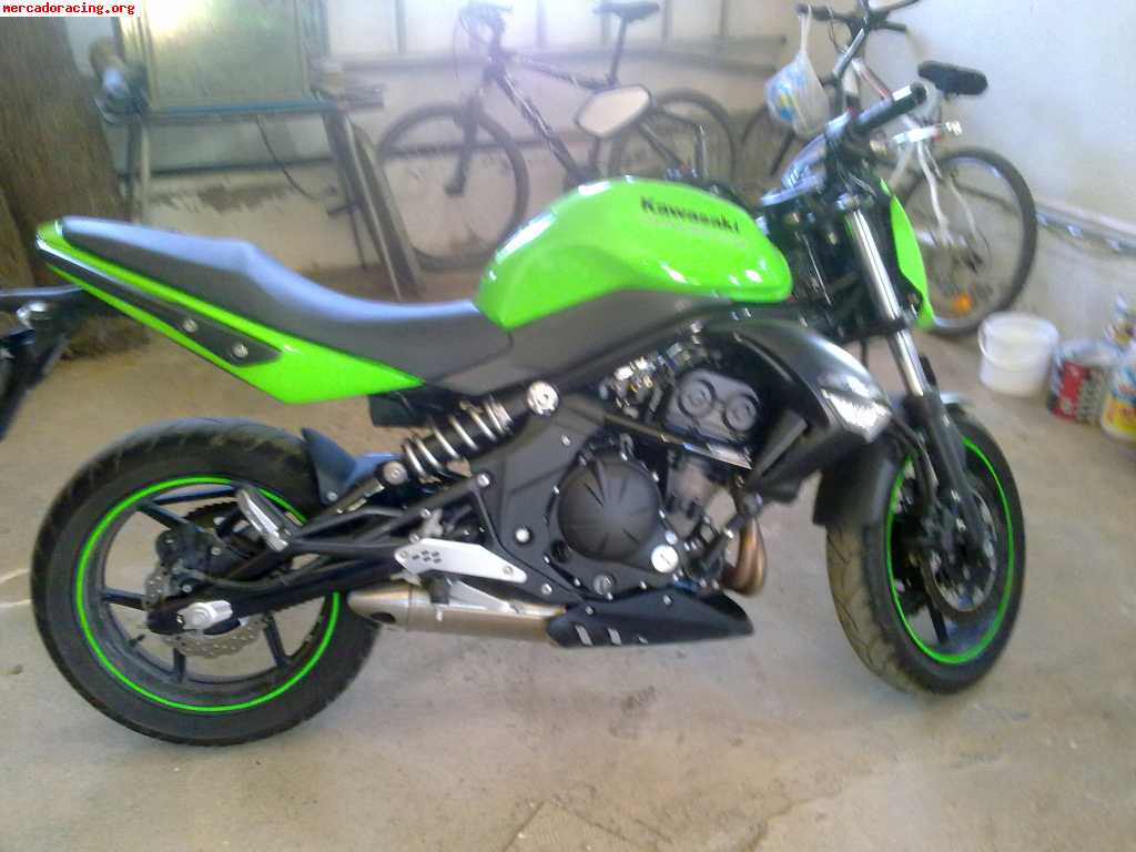 Kawasaki er6n año 2010  4.200€€€