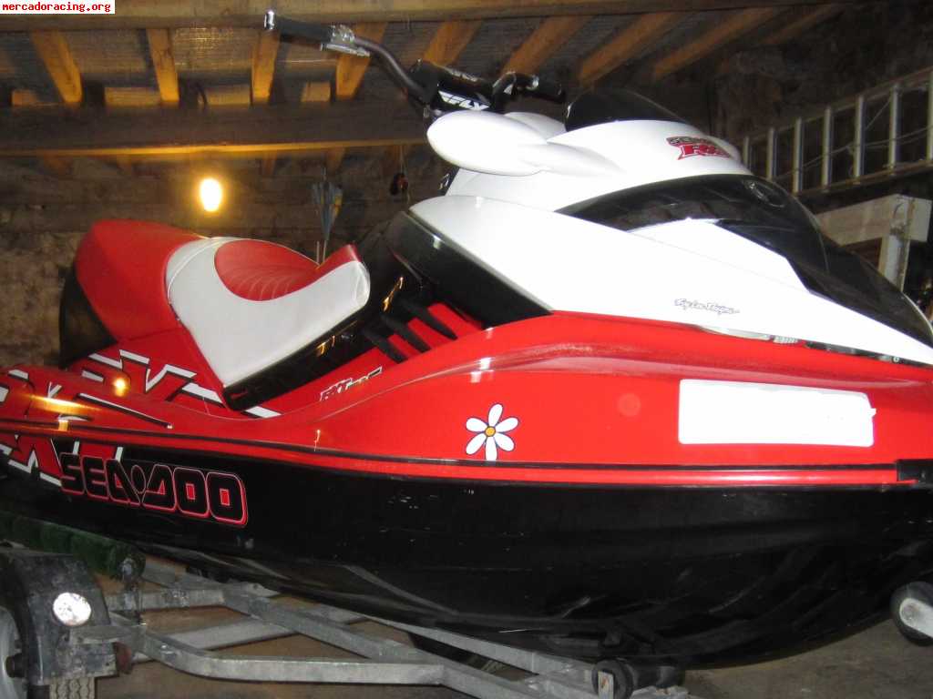 Moto acuatica bombardier rxt 215cv del 2008