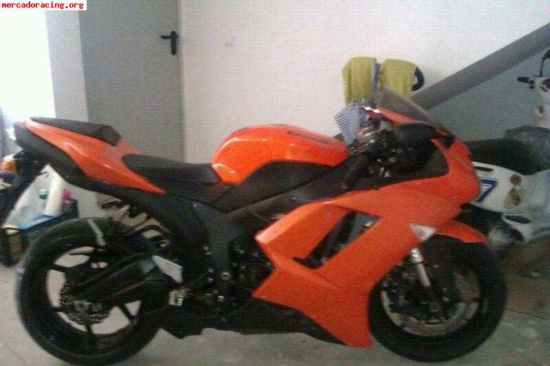 Kawasaki zx6r ninja 2007 con sólo 3.380 kms. oportunidad.