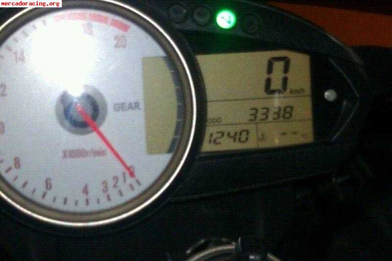 Kawasaki zx6r ninja 2007 con sólo 3.380 kms. oportunidad.