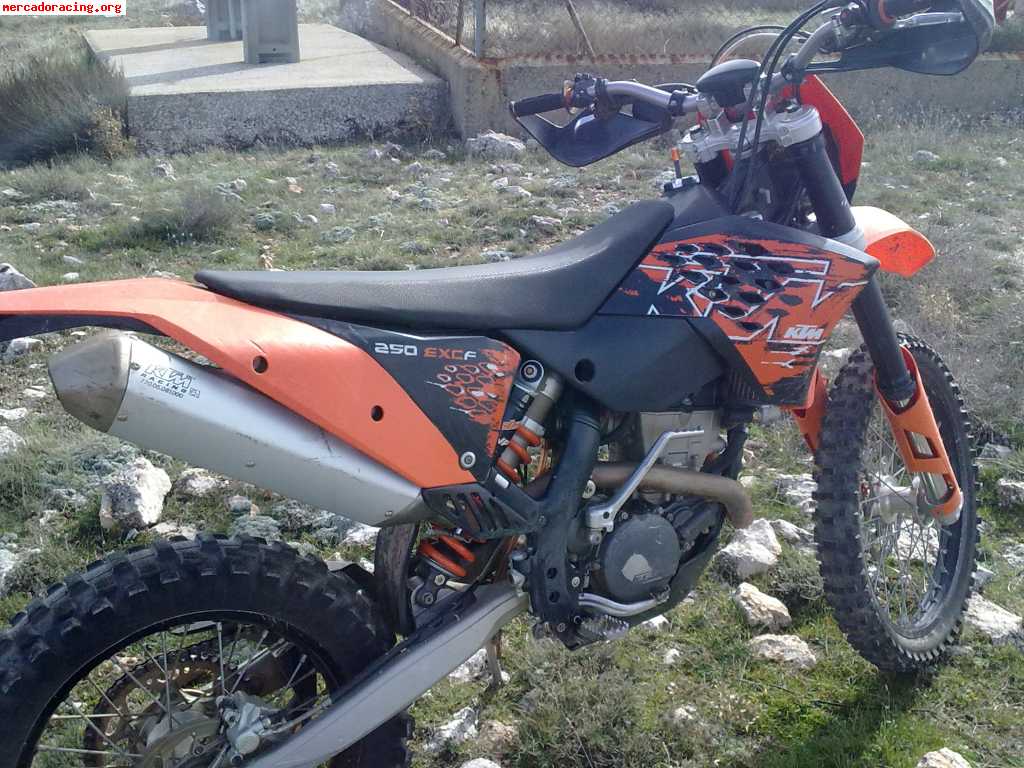 Ktm excf 250, 4t  3500 con equipacion completa