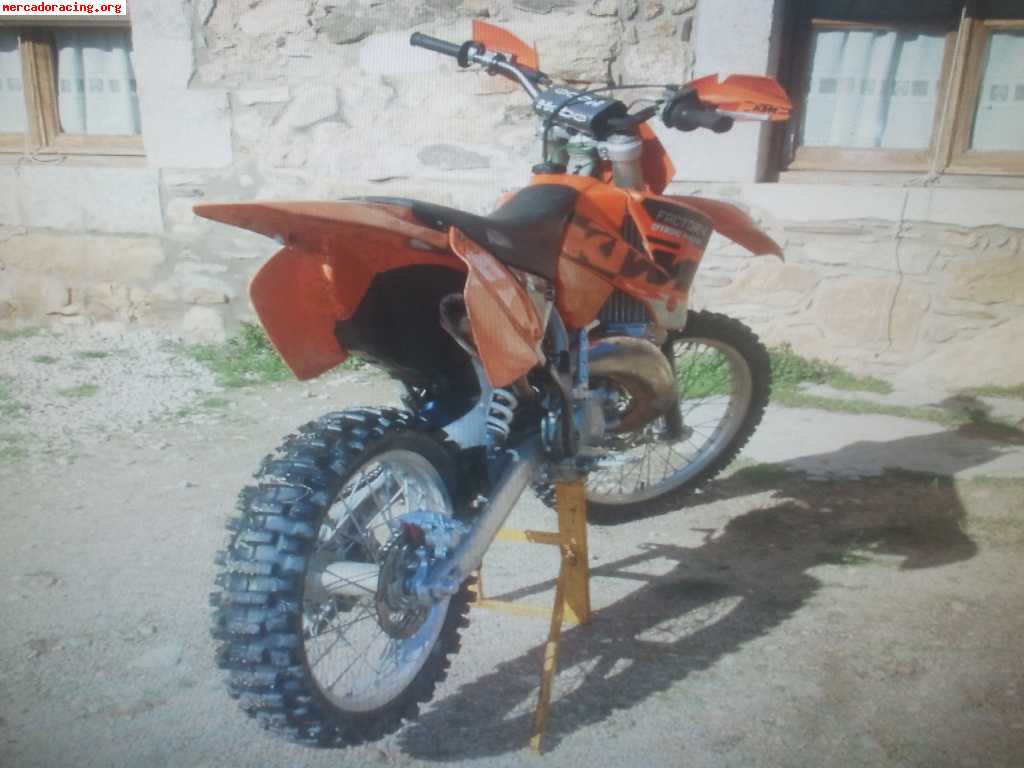 Vendo ktm 125 de cros