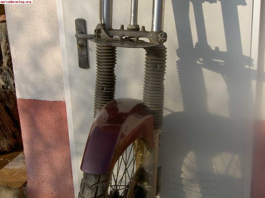 Suspension delantera transalp