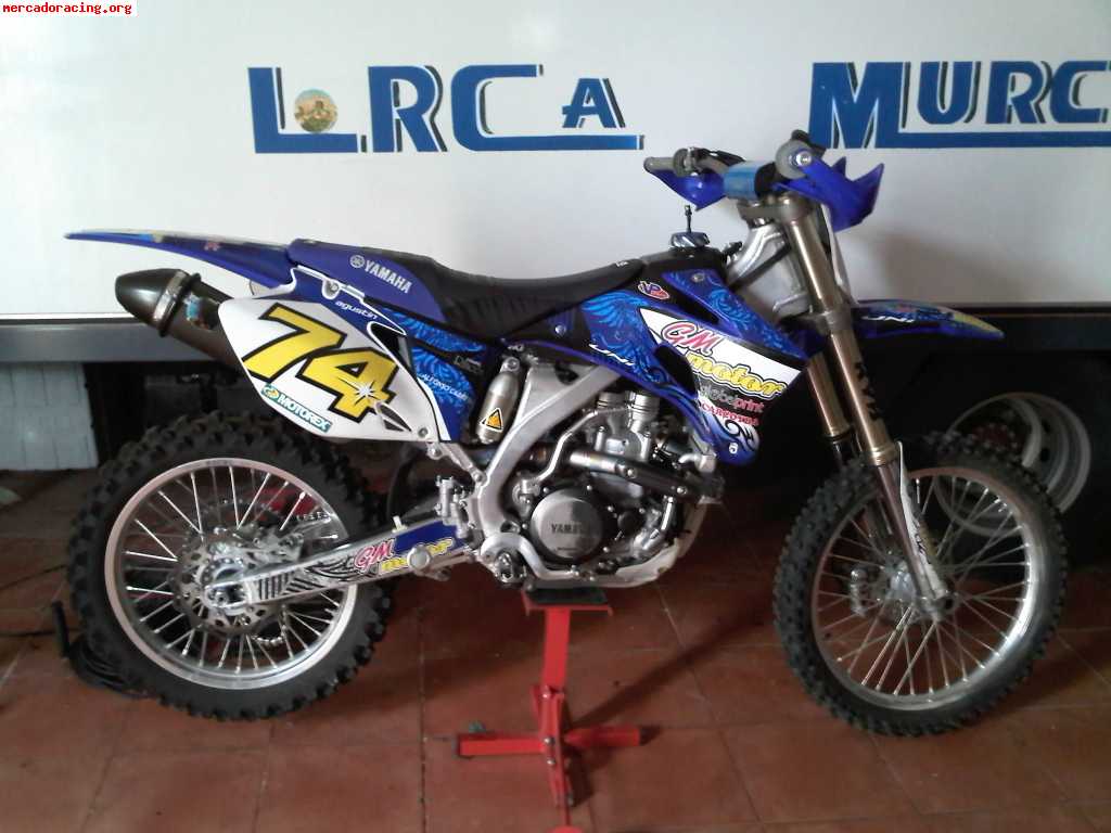 Yamaha yz 450 con kit supermotad