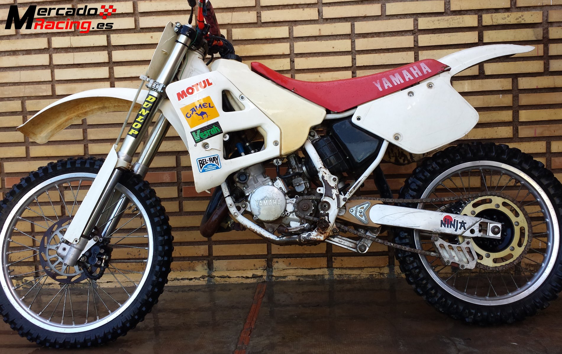 Yamaha yz 125 cc cross, sin documentación