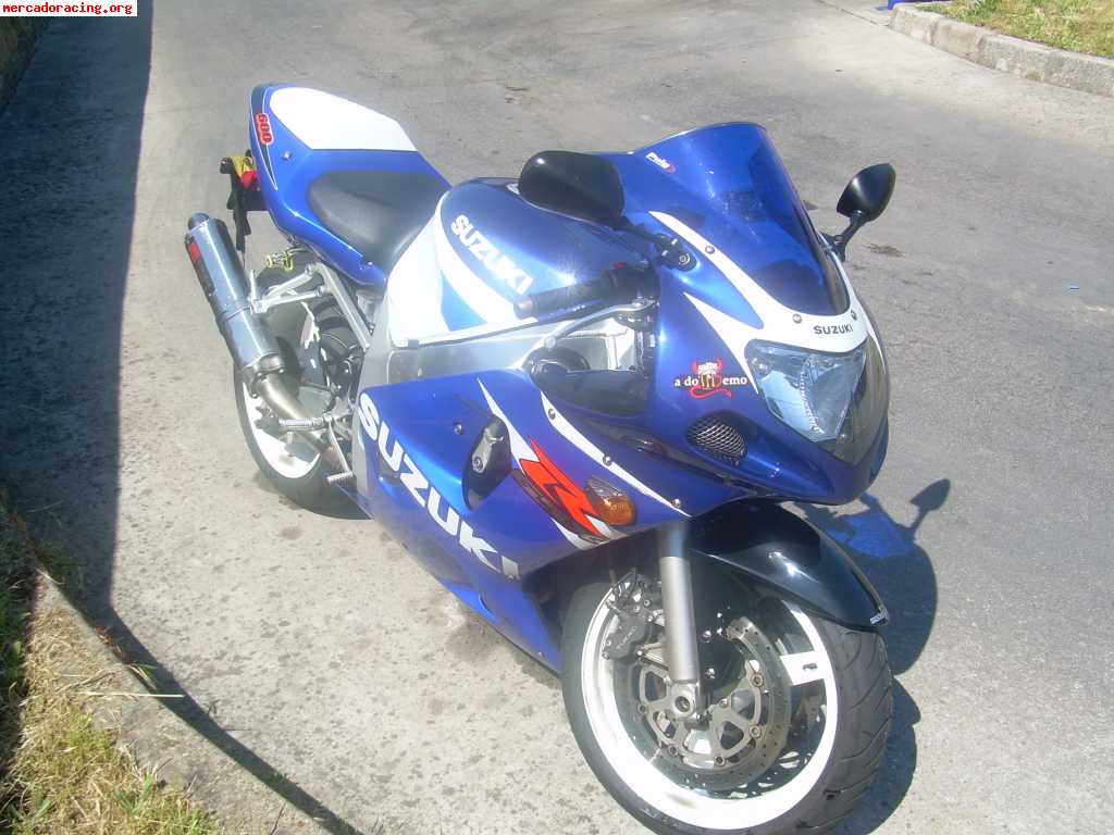 Vendo gsxr 600 del 2002