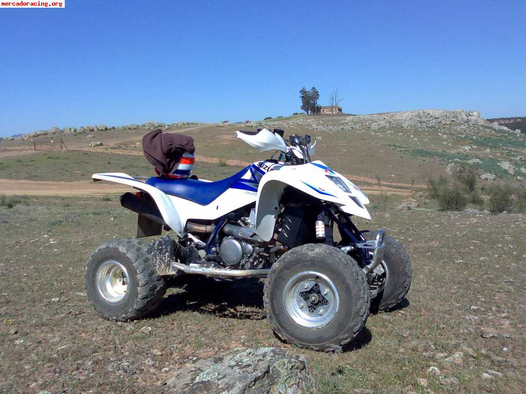 Cambio quad suzuki ltz con material por coche de tierra