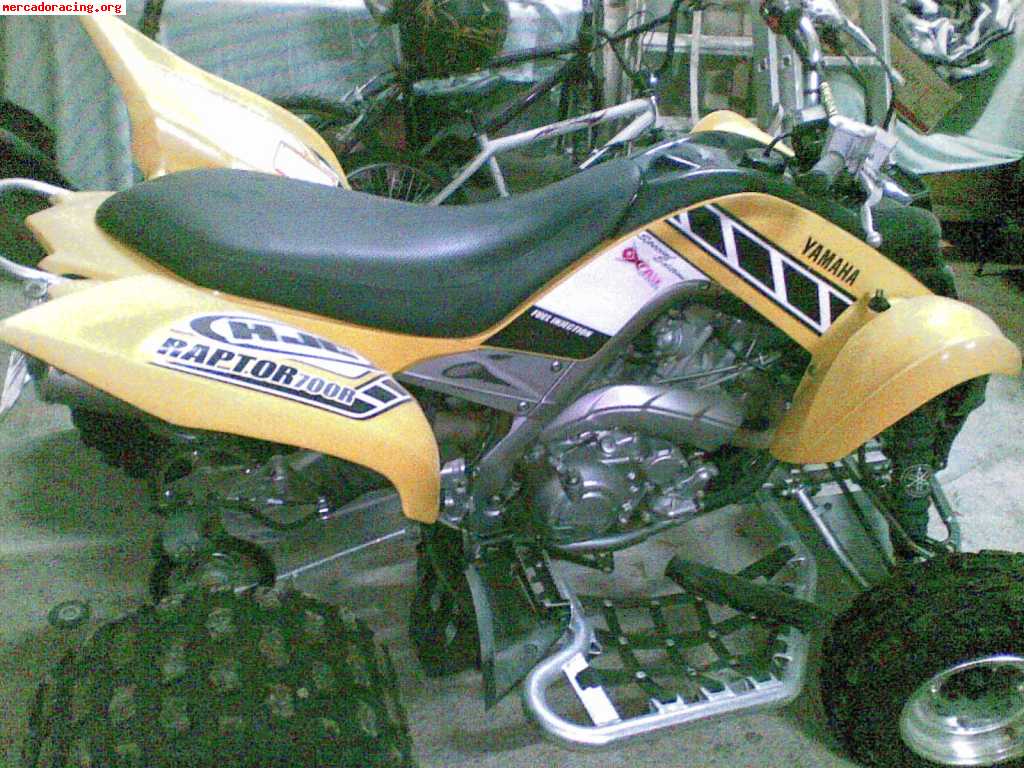 Vendo yamaha raptor 700 muy cuidado!!