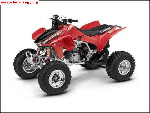 Vendo quad honda trx450r o cambio por coche de calle