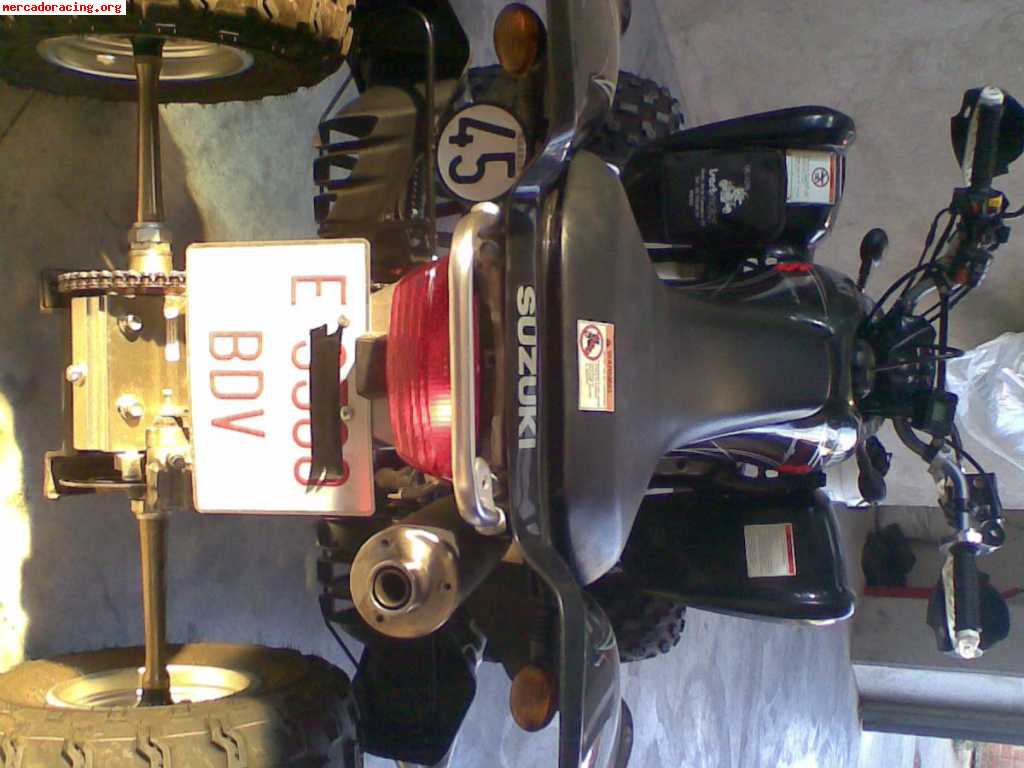 Se vende suzuki ltz 400 edicion limitada. nuevisimo!!